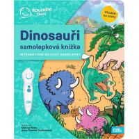 Albi Kúzelné čítanie Samolepková knižka Dinosaury