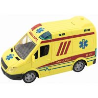 Ambulance 20 cm se zvukem se světlem žlutá