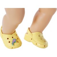 Baby Born Gumové sandálky žluté 43 cm