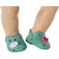 Baby Born Gumové sandálky zelené 43 cm