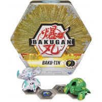 Bakugan Plechový Box s exkluzivním Bakuganem S3 zlatý 2