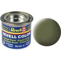 Farba Revell emailová 32168 matná tmavo zelená dark green mat RAF