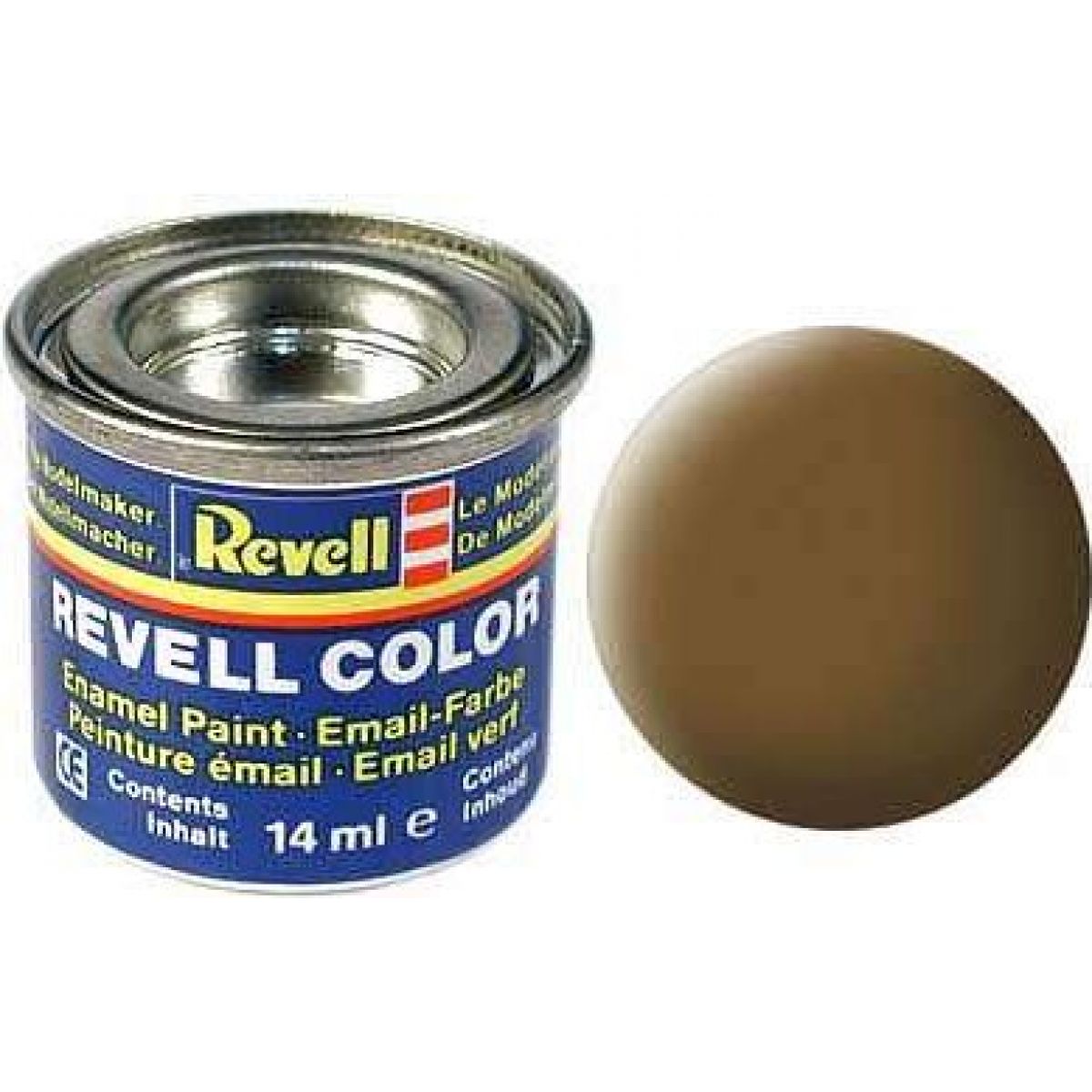 Farba Revell emailová 32187 matná zemito hnedá earth brown mat