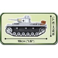 Cobi 2523 Malá armáda II. svetová vojna Panzer III Ausf E - Poškodený obal 3