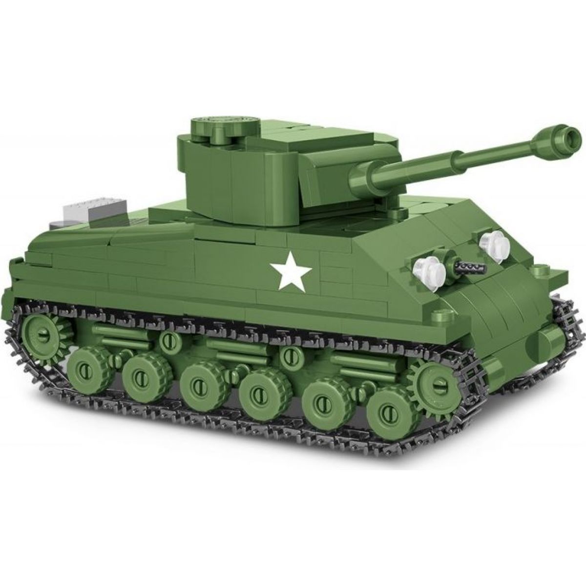 Cobi 2705 Malá armáda II. svetová vojna Sherman M4A3E8 Easy Eight 1 : 48