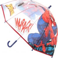 Dáždnik Spidermann priehľadný manuálny