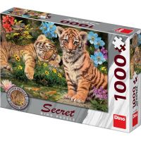 Dino Puzzle Secret collection Mláďatá tigrov 1000 dielikov 2