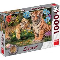 Dino Puzzle Secret collection Mláďatá tigrov 1000 dielikov 3