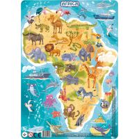 DoDo Puzzle Zvieratá Afrika 53 dielikov