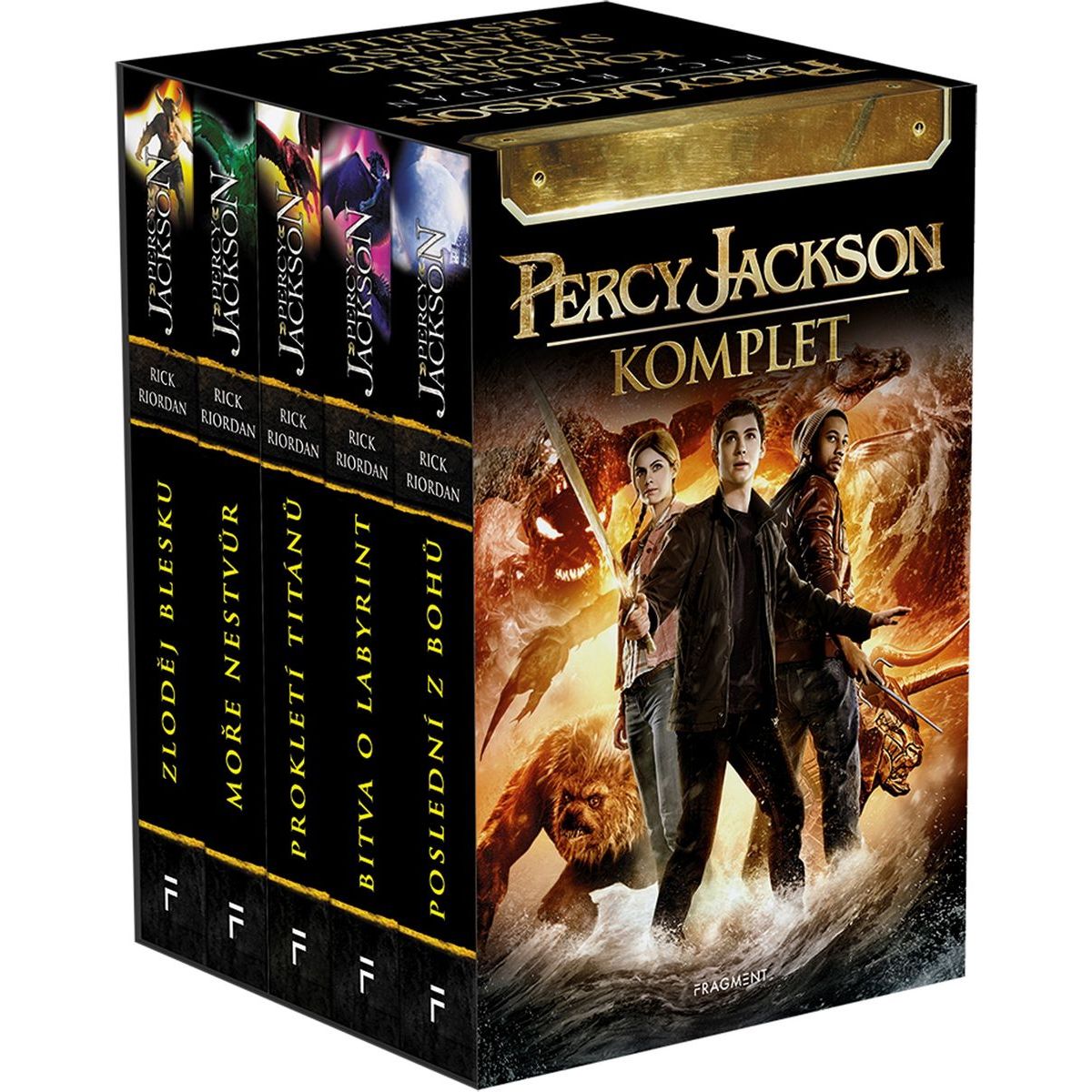 Fragment Percy Jackson komplet 1.-5.díl box