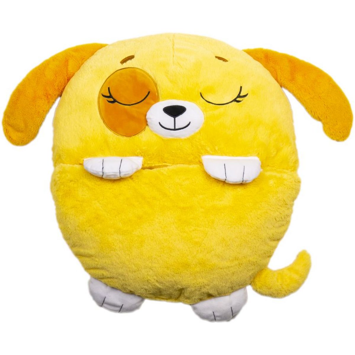 Happy Nappers Spacáčik Zaspávačik Žltý psík Dusty 135 cm