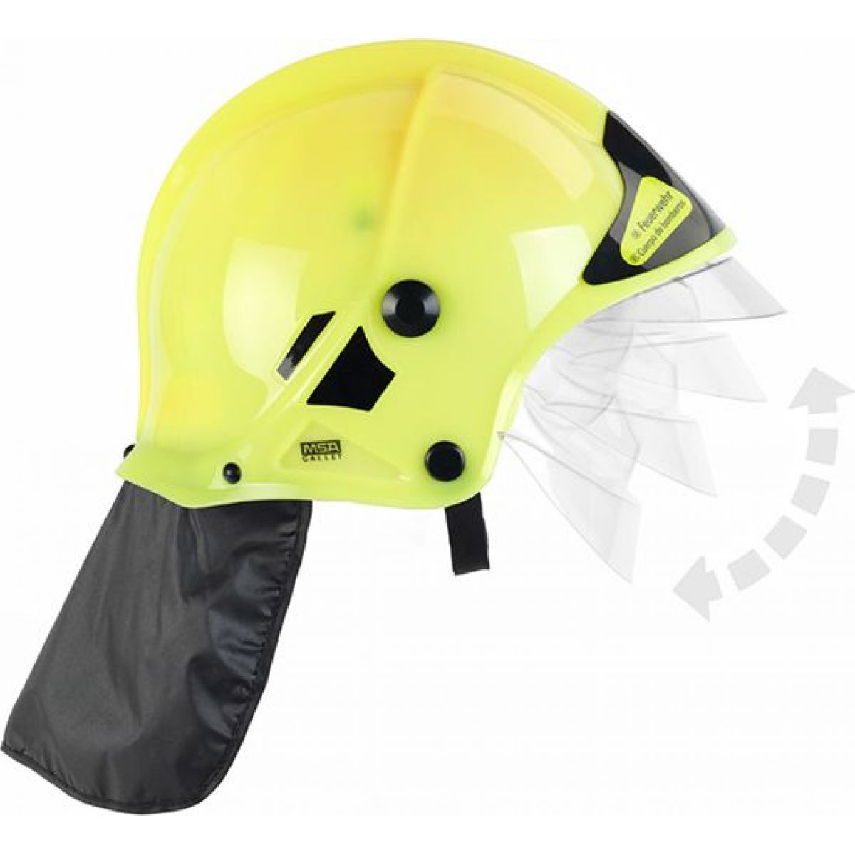 Klein Hasičská helma, žlutá