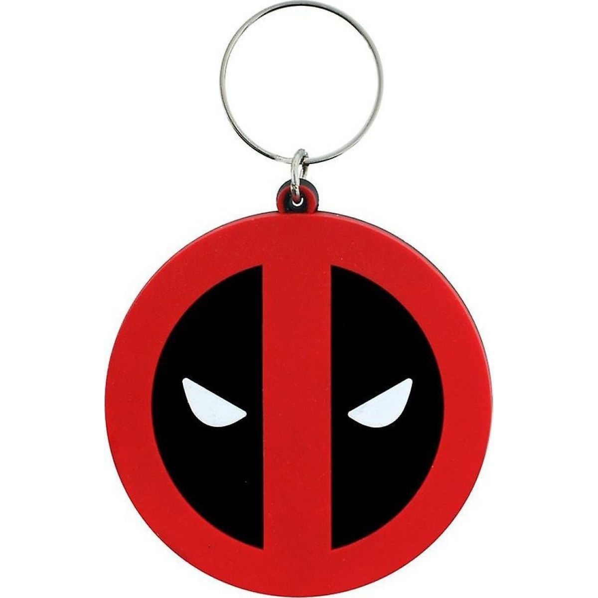 Klíčenka gumová Deadpool logo