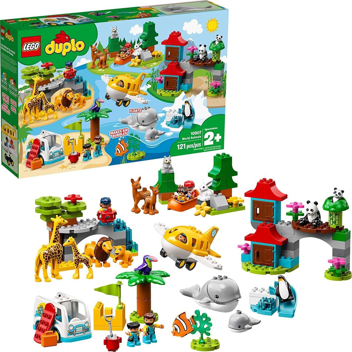 LEGO® DUPLO® Town 10907 Zvieratá sveta