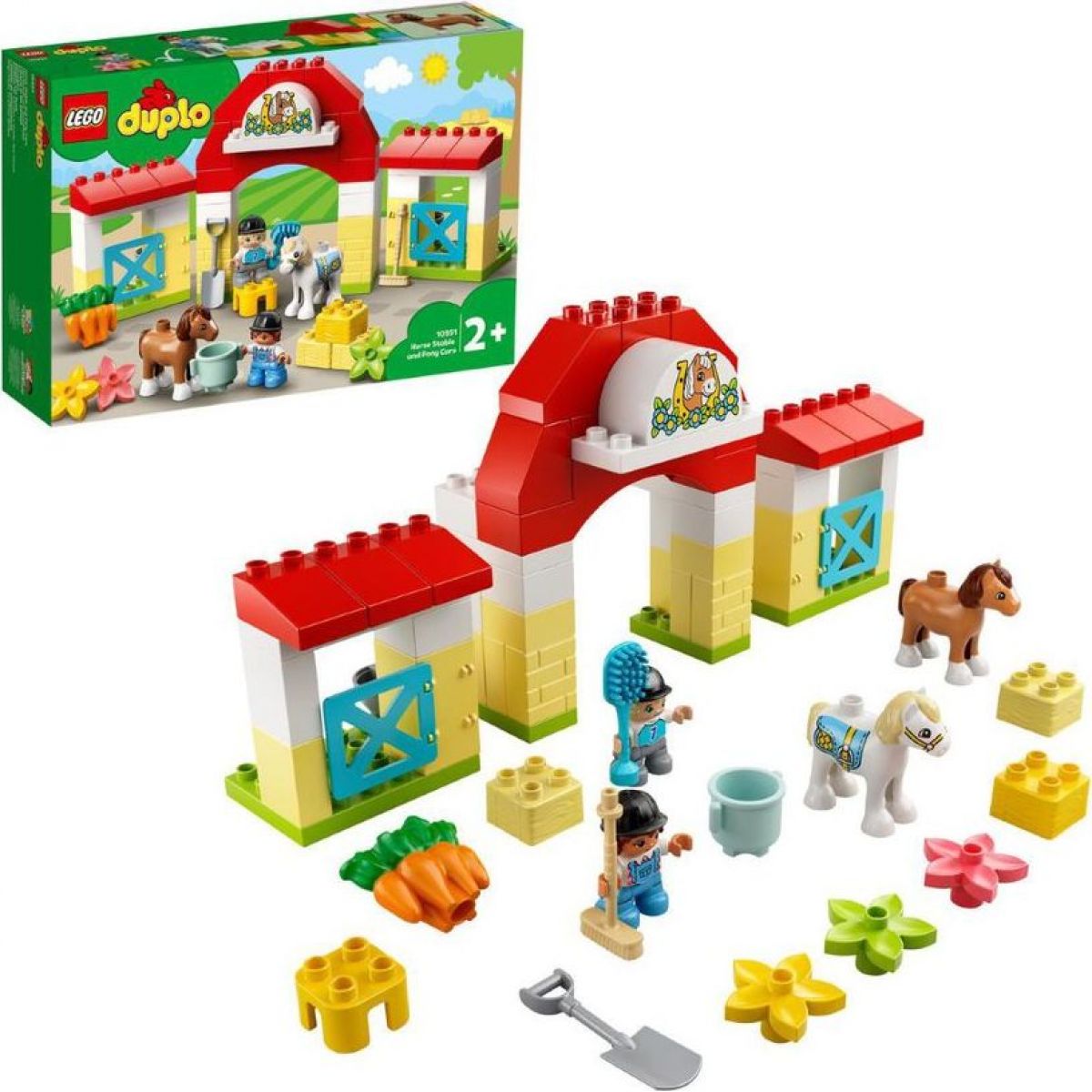 LEGO® DUPLO® Town 10951 Stajňa s poníkmi