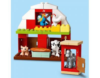 LEGO® DUPLO® Town 10952 Stodola, traktor a zvířátka z farmy