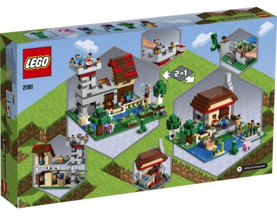 LEGO® Minecraft™ 21161 Kreativní box 3.0
