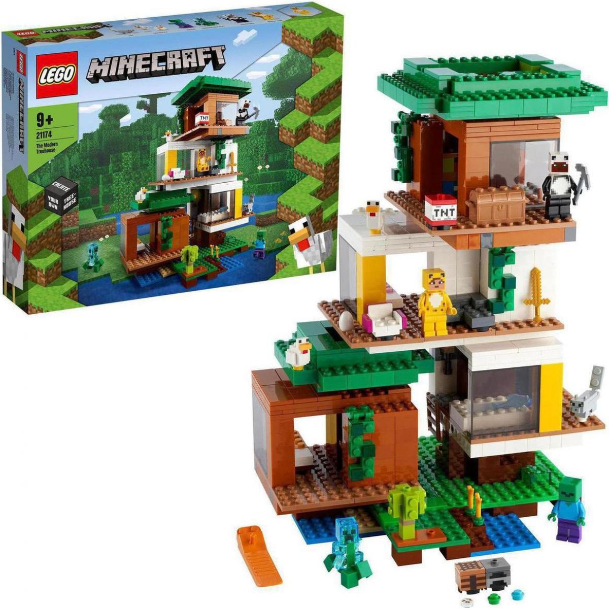 LEGO® Minecraft™ 21174 Moderní dům na stromě