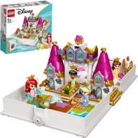 LEGO® Disney Princess™ 43193 Ariel, Kráska, Popelka a Tiana a jejich pohádková kniha dobrodružství