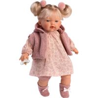 Llorens 33130 Ariana realistická bábika so zvukmi a mäkkým látkový telom 33 cm
