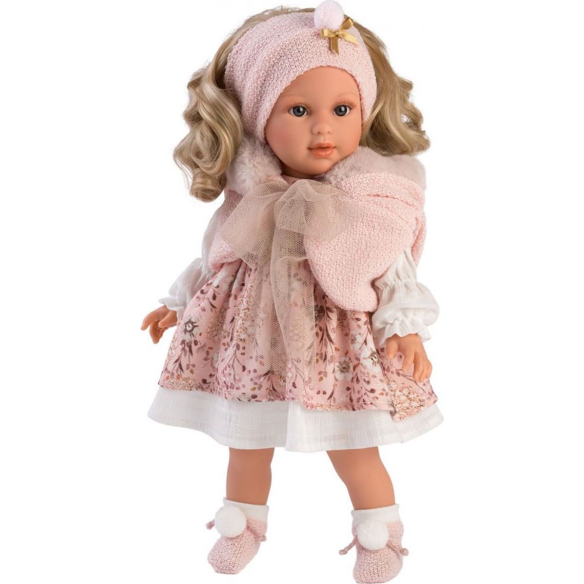 Llorens 54032 Lucia realistická panenka s měkkým tělem 40 cm