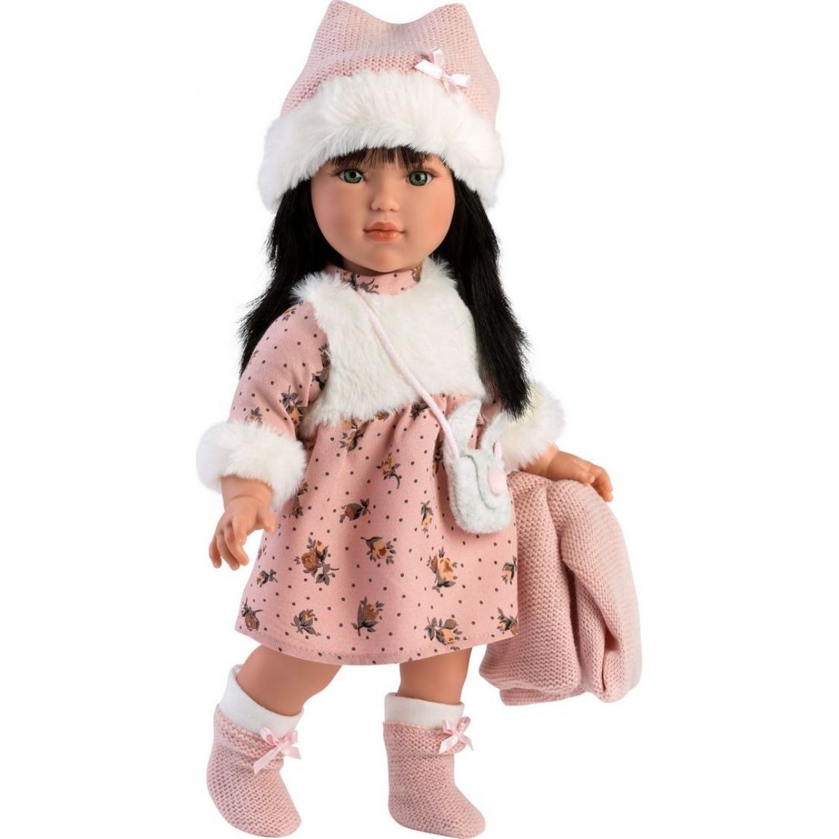 Llorens 54033 Greta realistická panenka s měkkým tělem 40 cm