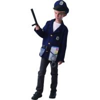 Made Detský karnevalový kostým Policajt 110 - 120 cm