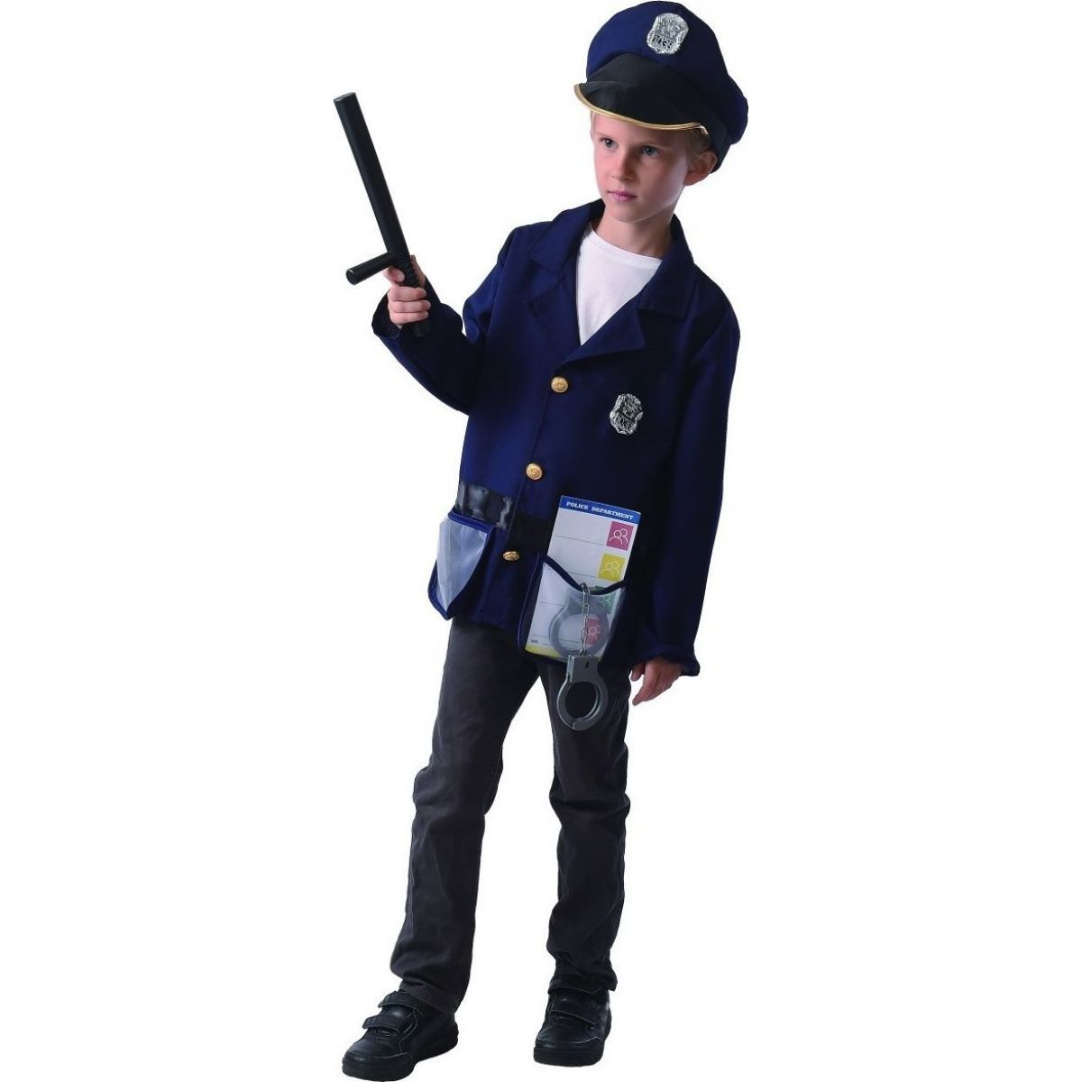 Made Dětský karnevalový kostým Policista 120 - 130 cm