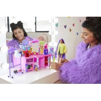 Mattel Barbie Extra šatník s panenkou herní set 3