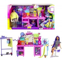 Mattel Barbie Extra šatník s bábikou herné set 2