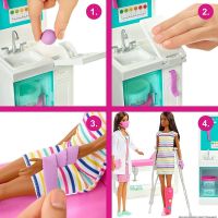 Mattel Barbie klinika 1. pomoci s doktorkou herní set 3