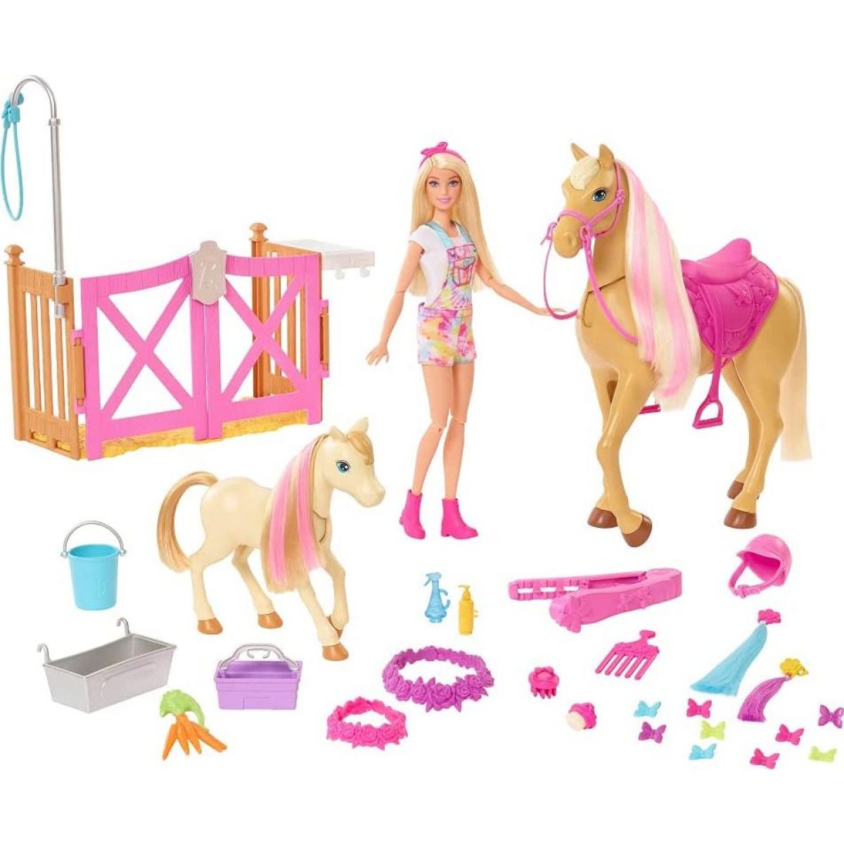 Mattel Barbie Rozkošný koník s doplnkami
