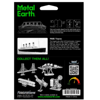 Metal Earth 3D Puzzle Titanic 39 dielikov 3