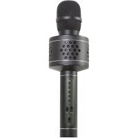 Mikrofón Karaoke Bluetooth čierny