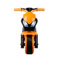 Odrážadlo motorka oranžovo-čierna 3