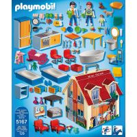 PLAYMOBIL® 5167 Prenosný dom pre bábiky 5