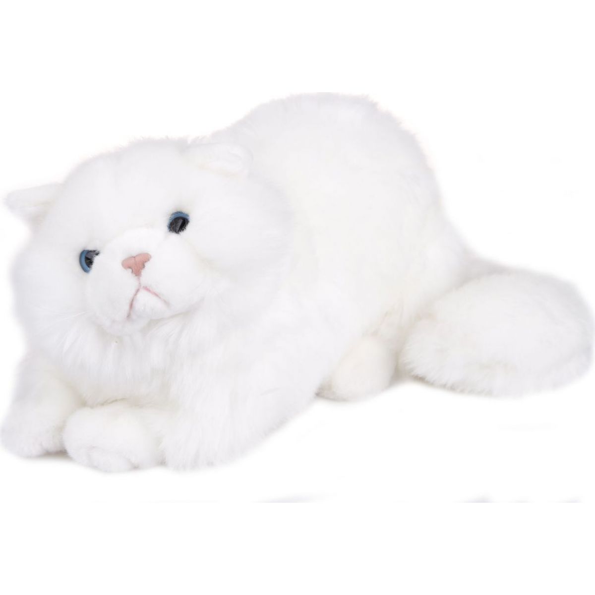 bílá velká kořist kočička