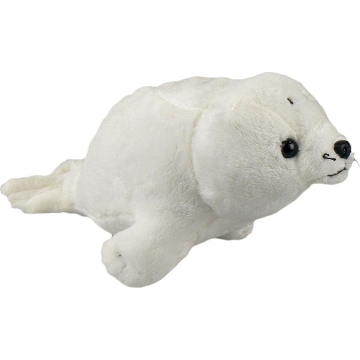 Plyšový Tuleň mládě 25cm bílý