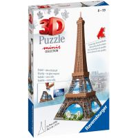 Ravensburger 3D Puzzle 125364 Mini budova Eiffelova veža položka 54 dielikov