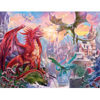 Ravensburger Puzzle Mystický drak 2000 dielikov