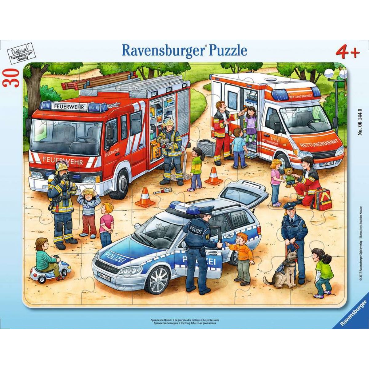 Ravensburger Puzzle 61440 Záchranná práce 30 dílků