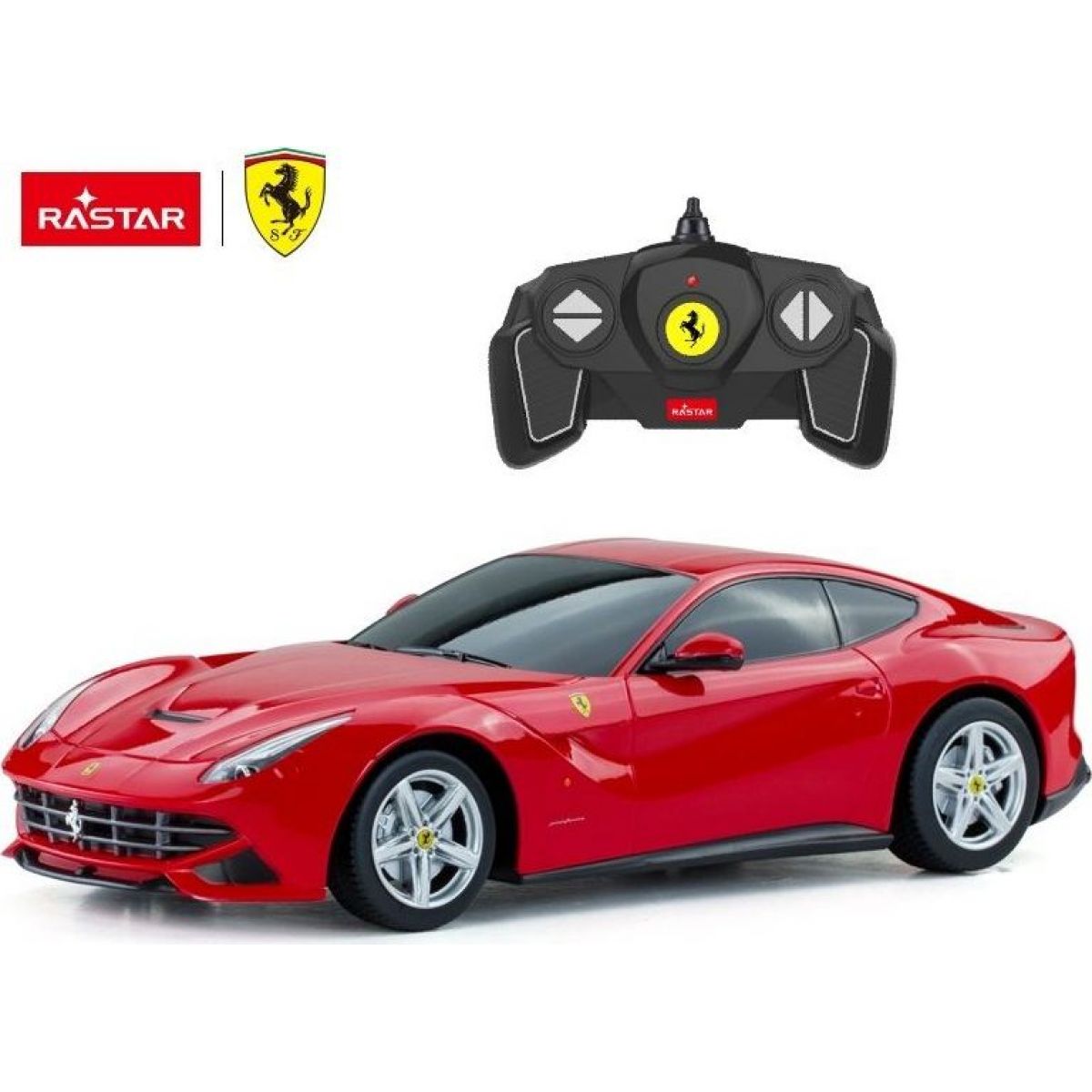 RC auto 1:18 Ferrari F12 červený