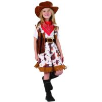Made Šaty na karneval kovbojské dievča 110 - 120 cm