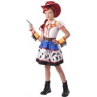 Made Šaty na karneval kovbojská dívka 120 - 130 cm