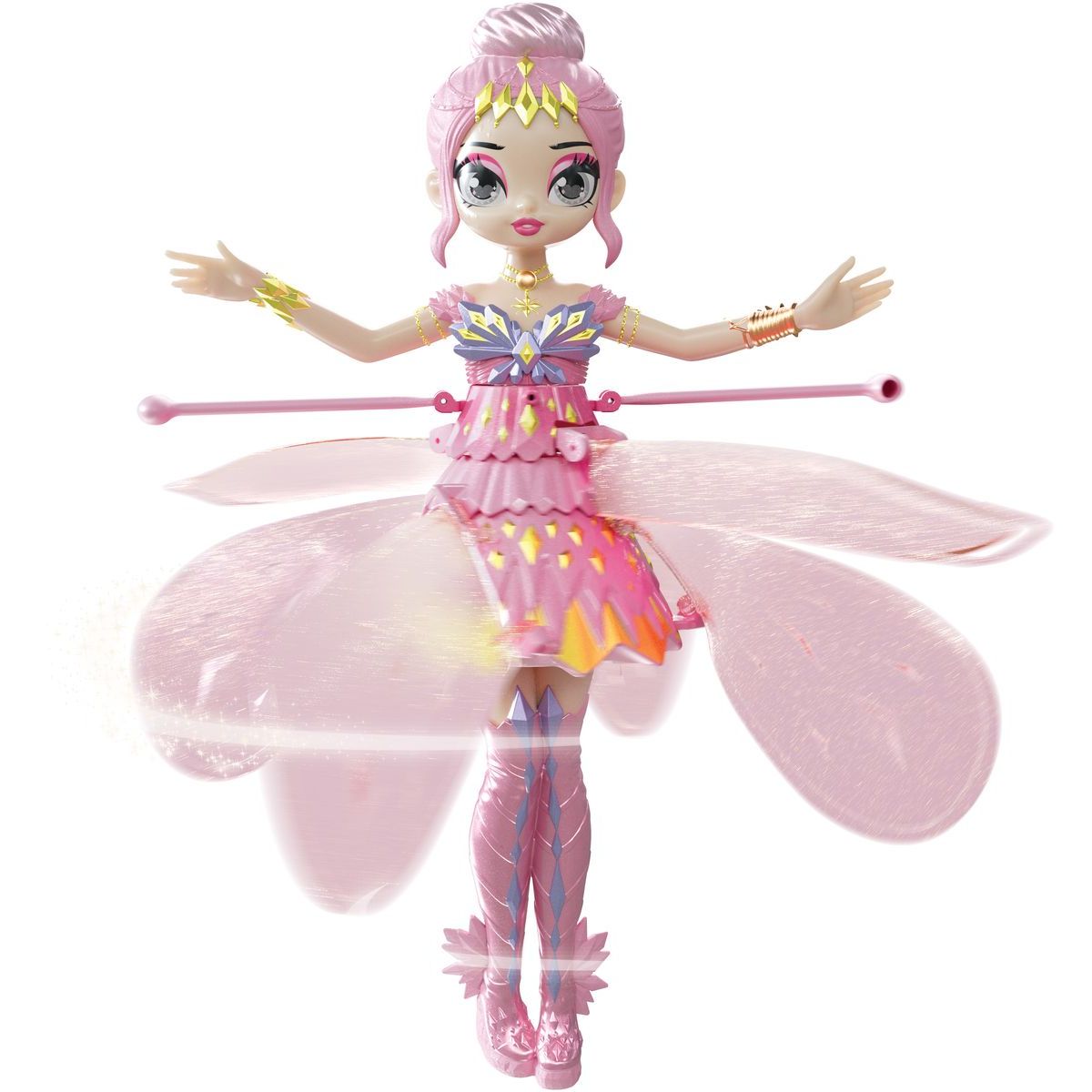 Spin Master Hatchimals lietajúca bábika pixie ružová - Poškodený obal