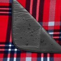 Spokey Picnic Highland Pikniková deka s popruhem 130 x 150 cm 3