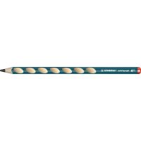 Ergonomická trojuholníková ceruzka pre pravákov STABILO Easygraph petrolejová - stupeň tvrdosti HB