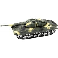 Tank RC 2ks 25 cm tanková bitva na baterie se zvukem se světlem 4