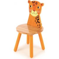 Tidlo Dřevěná židle Animal Leopard