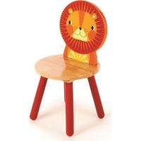 Tidlo Dřevěná židle Animal Lev